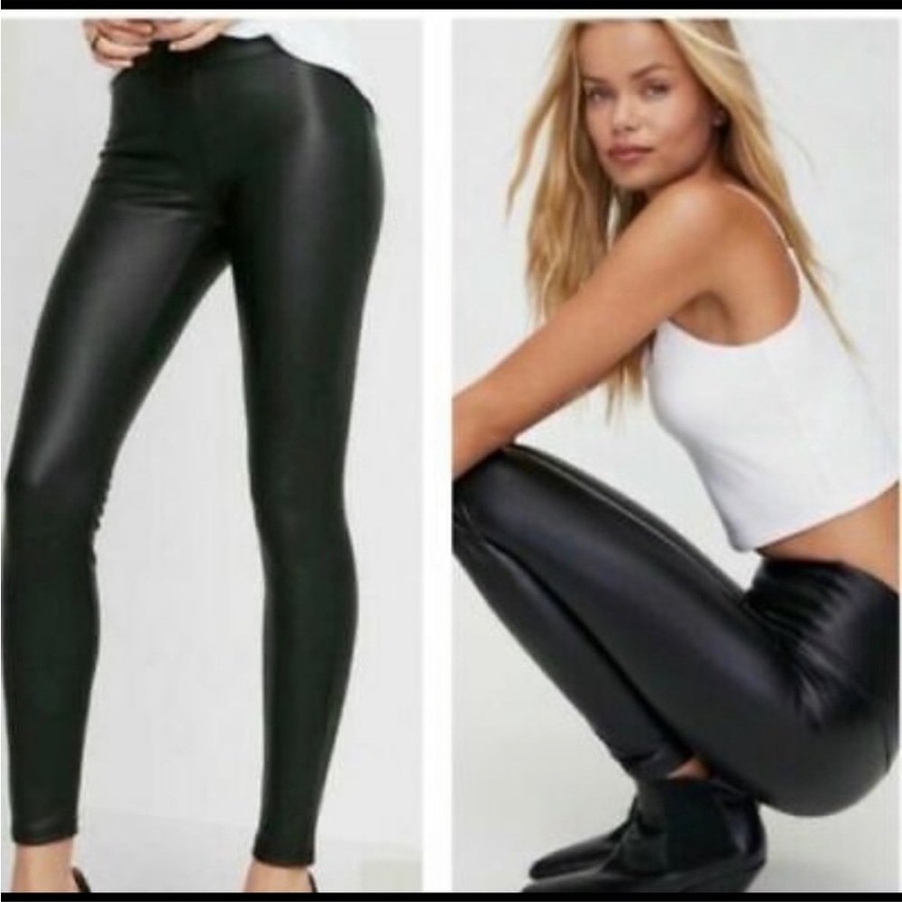 7 Seven faux leather leggings